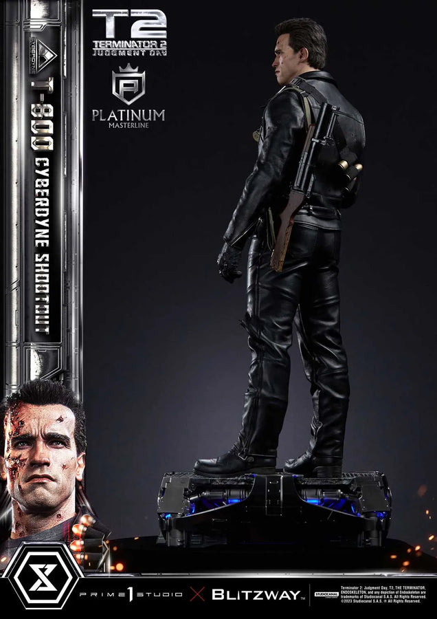 T-800 (Regular Version) Terminator 2: Judgment Day – Prime1Studio – ActionFigure Brasil