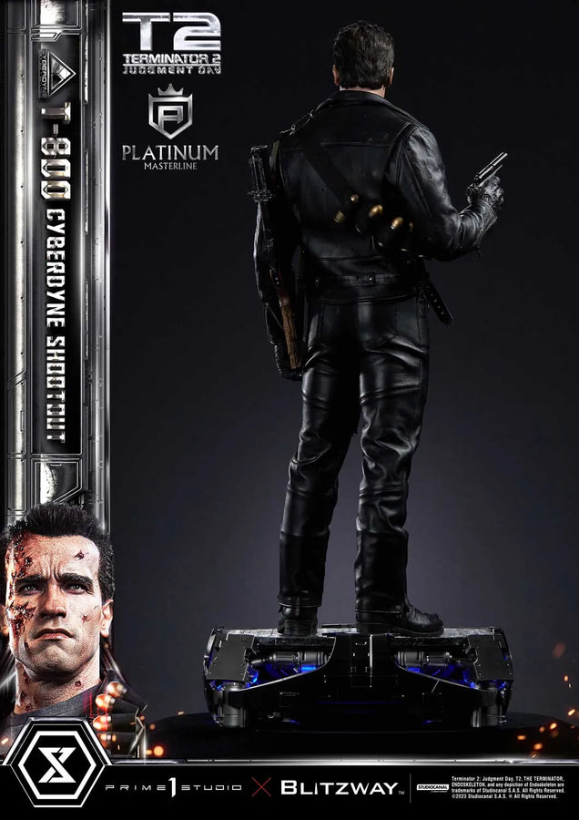 T-800 (Regular Version) Terminator 2: Judgment Day – Prime1Studio – ActionFigure Brasil