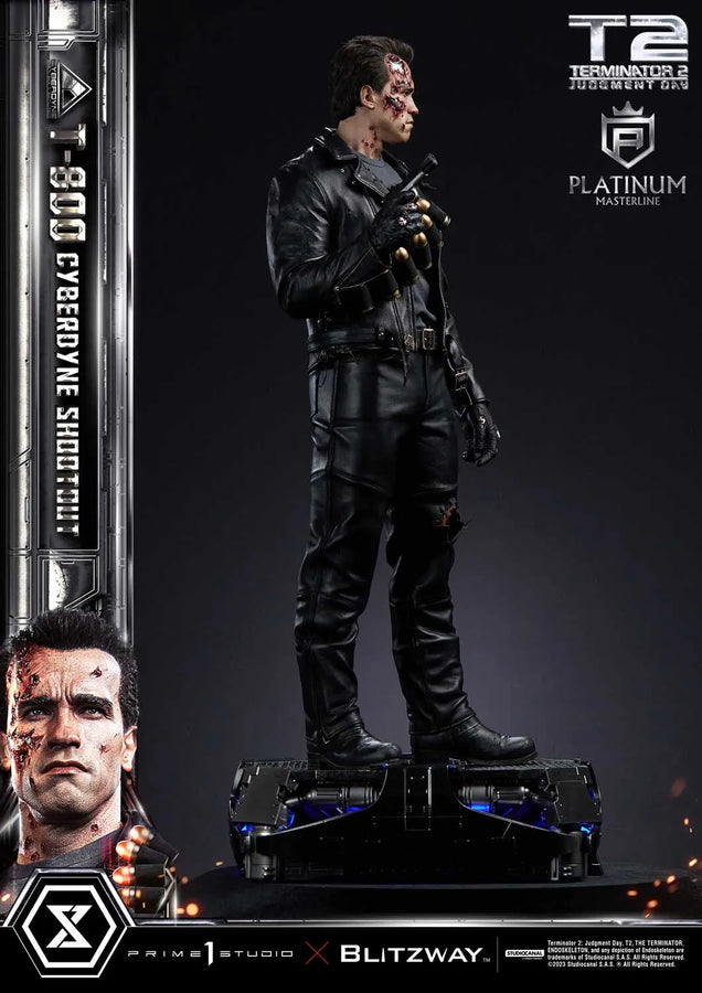 T-800 (Regular Version) Terminator 2: Judgment Day – Prime1Studio – ActionFigure Brasil