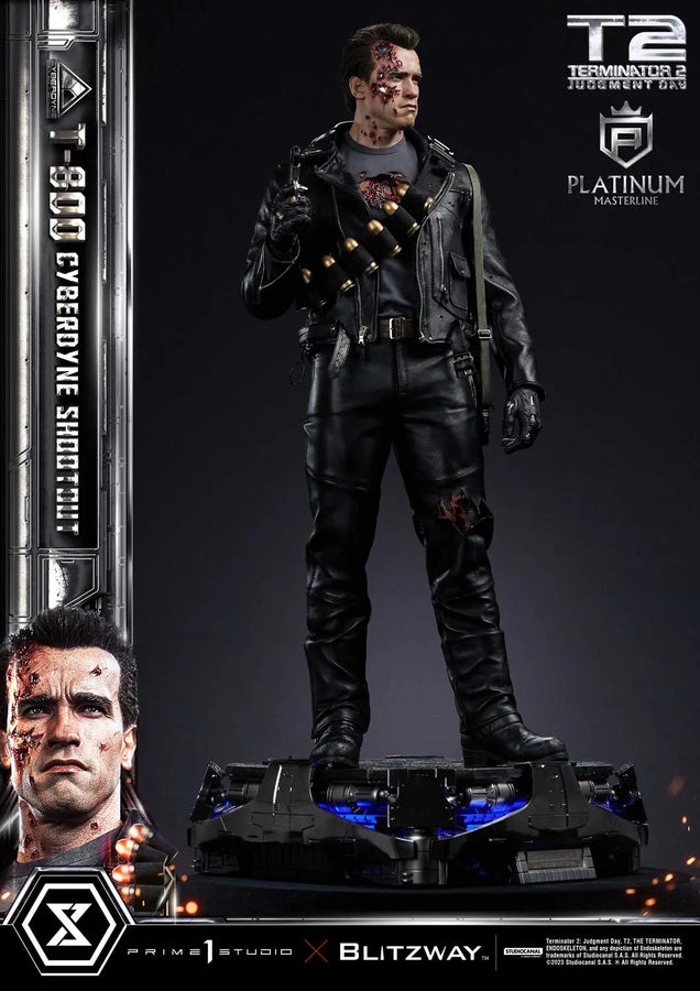 T-800 (Regular Version) Terminator 2: Judgment Day – Prime1Studio – ActionFigure Brasil