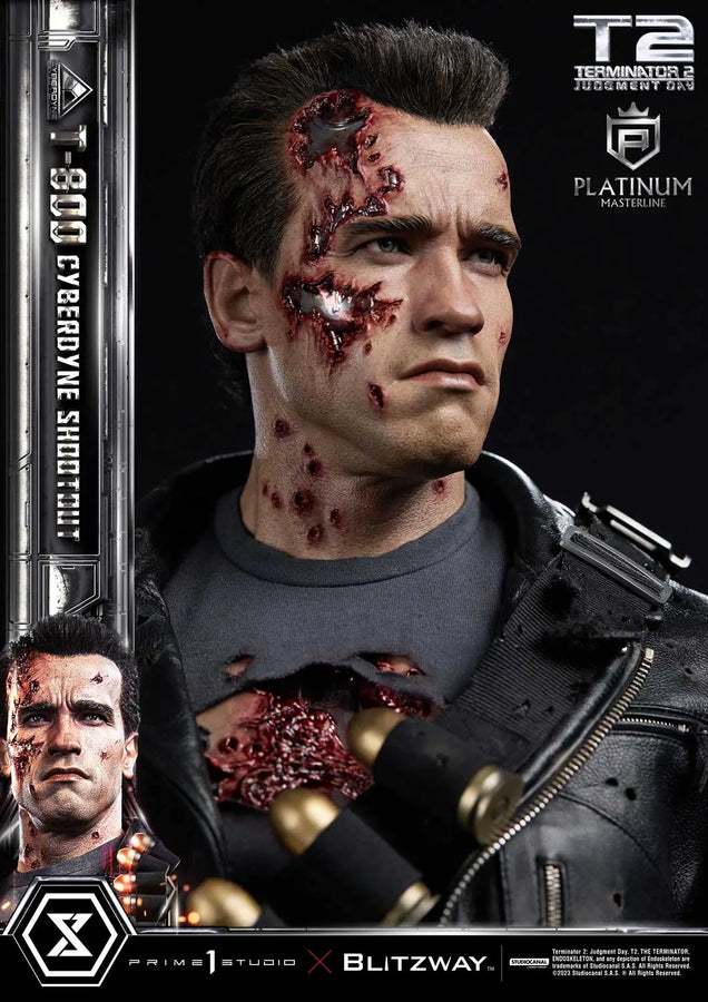 T-800 (Regular Version) Terminator 2: Judgment Day – Prime1Studio – ActionFigure Brasil