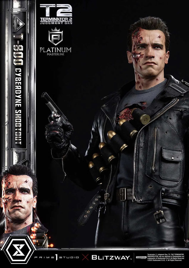 T-800 (Regular Version) Terminator 2: Judgment Day – Prime1Studio – ActionFigure Brasil