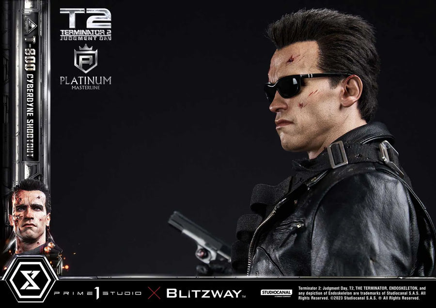 T-800 (Regular Version) Terminator 2: Judgment Day – Prime1Studio – ActionFigure Brasil