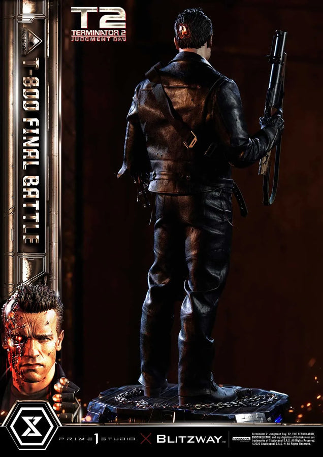 T-800 (Regular Version) Terminator 2: Judgment Day – Prime1Studio – ActionFigure Brasil