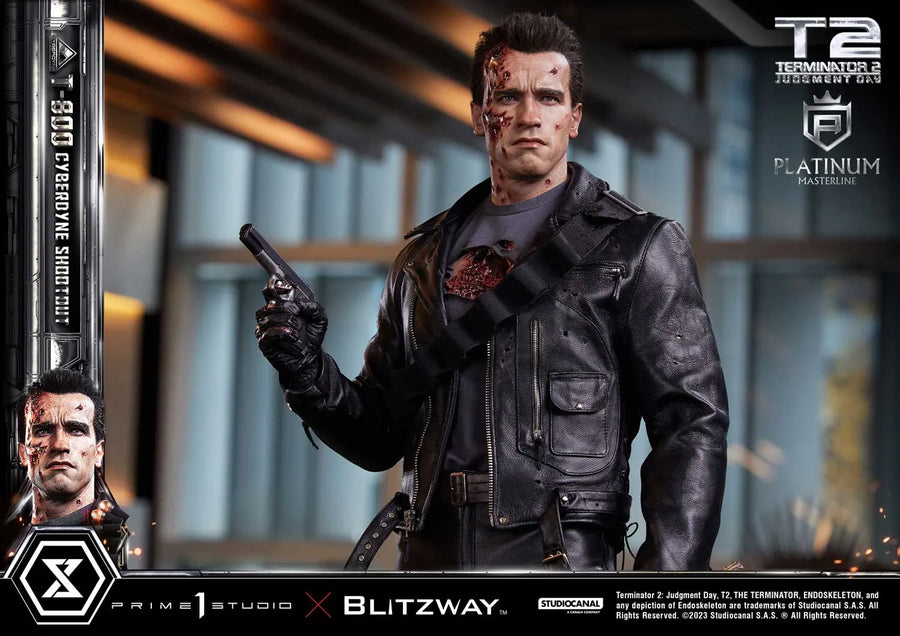 T-800 (Regular Version) Terminator 2: Judgment Day – Prime1Studio – ActionFigure Brasil