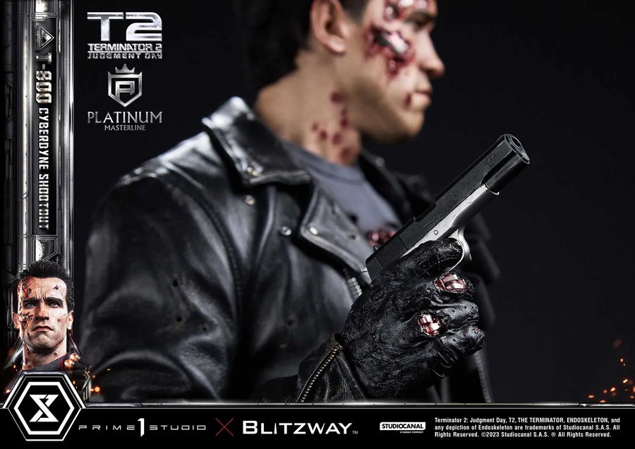 T-800 (Regular Version) Terminator 2: Judgment Day – Prime1Studio – ActionFigure Brasil