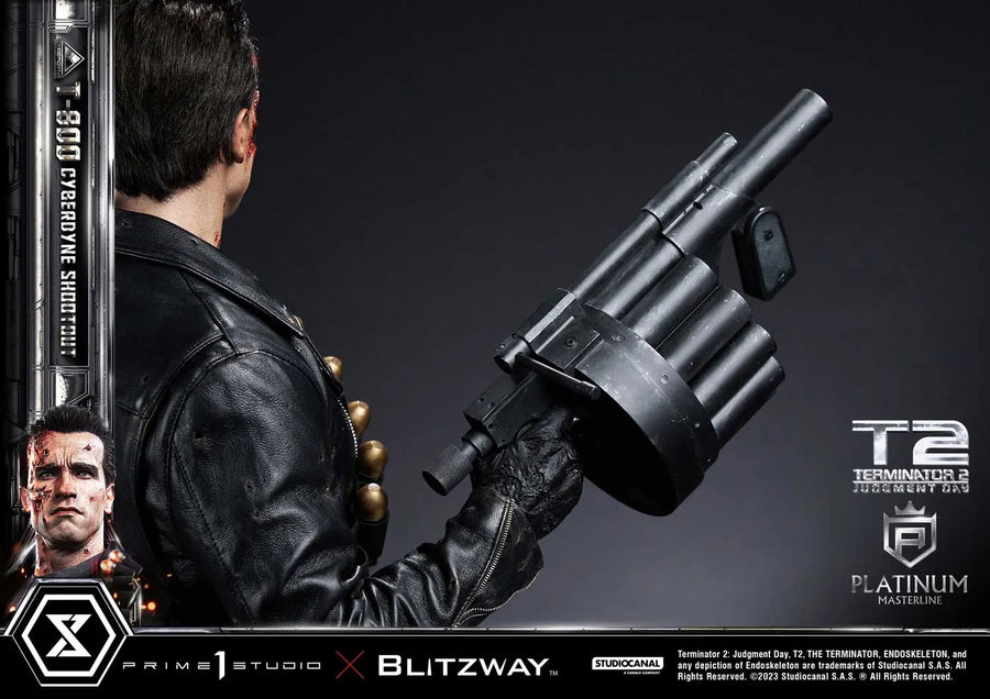 T-800 (Regular Version) Terminator 2: Judgment Day – Prime1Studio – ActionFigure Brasil