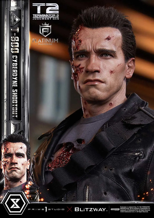 T-800 (Regular Version) Terminator 2: Judgment Day – Prime1Studio – ActionFigure Brasil