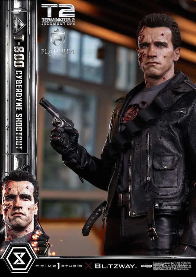 T-800 (Regular Version) Terminator 2: Judgment Day – Prime1Studio – ActionFigure Brasil