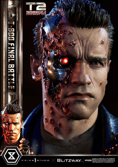 T-800 (Regular Version) Terminator 2: Judgment Day – Prime1Studio – ActionFigure Brasil