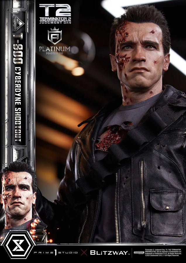 T-800 (Regular Version) Terminator 2: Judgment Day – Prime1Studio – ActionFigure Brasil