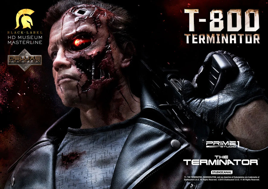 T-800 Terminator (Deluxe Version) - LIMITED EDITION: 200 (Deluxe Version) – Prime 1 Studio – ActionFigure Brasil