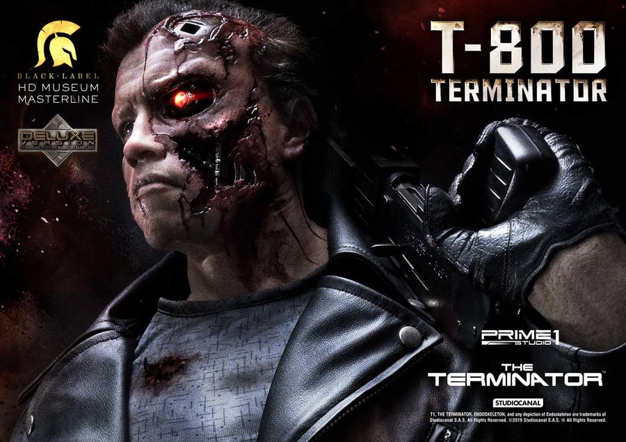 T-800 Terminator (Deluxe Version) The Terminator (Film) – Prime1Studio – ActionFigure Brasil