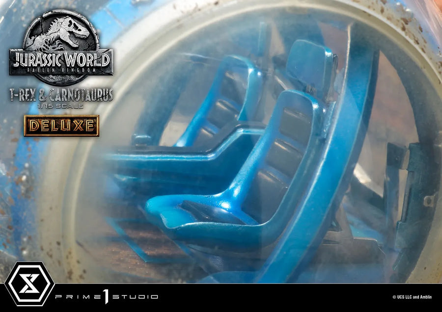 T-Rex & Carnotaurus (Deluxe Version) - LIMITED EDITION: 150 (Deluxe Version) – Prime 1 Studio – ActionFigure Brasil