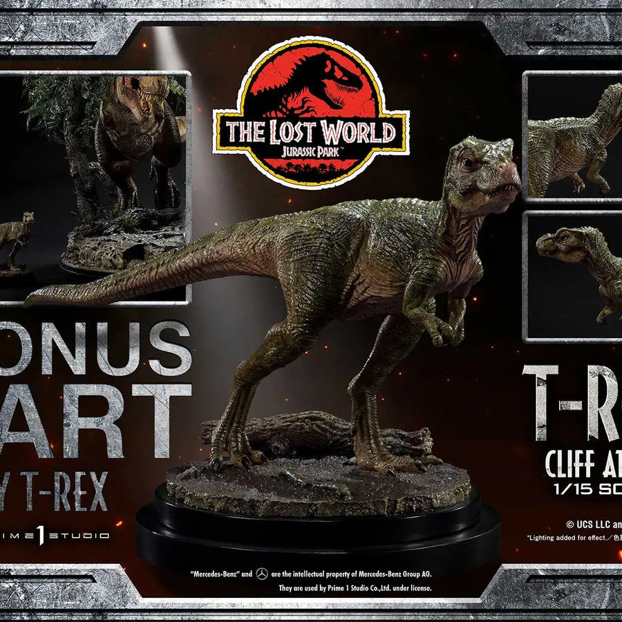 T-Rex Cliff Attack (2nd Shipping) The Lost World: Jurassic Park (Film) – Prime1Studio – ActionFigure Brasil