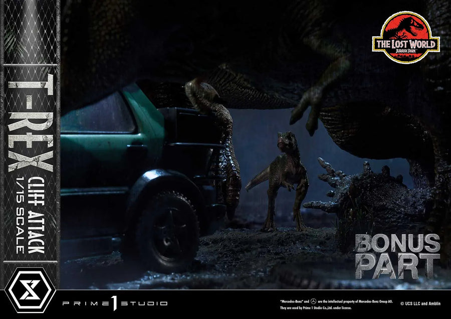 T-Rex Cliff Attack (2nd Shipping) The Lost World: Jurassic Park (Film) – Prime1Studio – ActionFigure Brasil