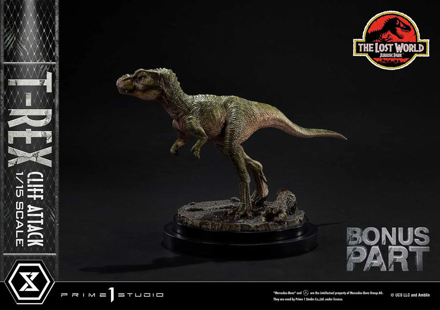 T-Rex Cliff Attack (2nd Shipping) The Lost World: Jurassic Park (Film) – Prime1Studio – ActionFigure Brasil