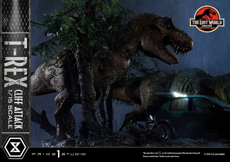 T-Rex Cliff Attack (2nd Shipping) The Lost World: Jurassic Park (Film) – Prime1Studio – ActionFigure Brasil