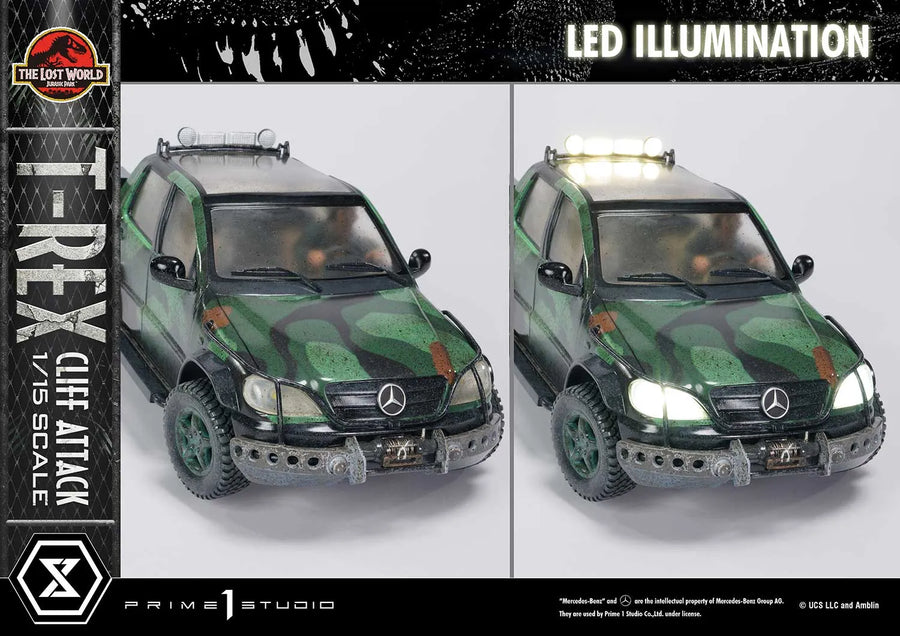 T-Rex Cliff Attack (2nd Shipping) The Lost World: Jurassic Park (Film) – Prime1Studio – ActionFigure Brasil