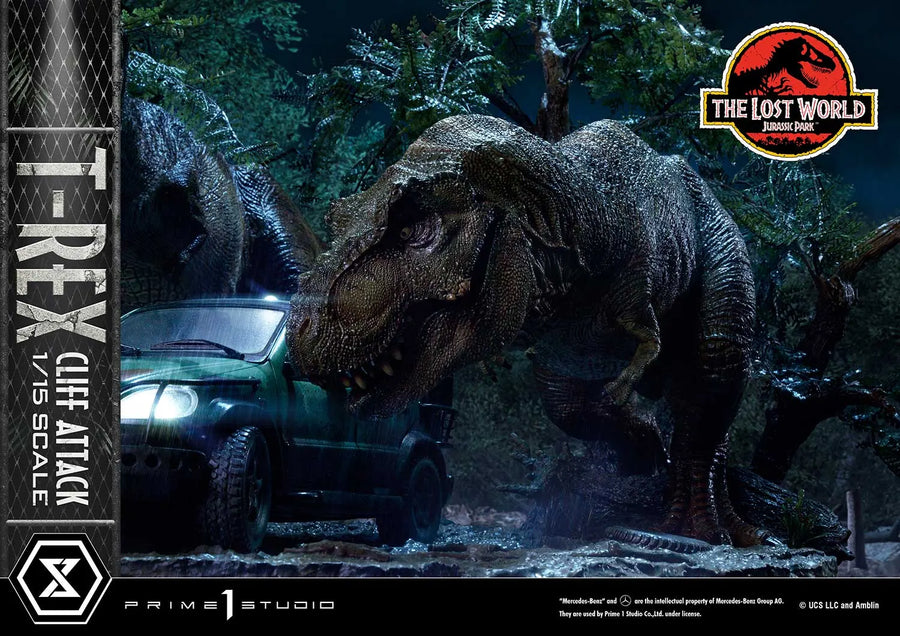T-Rex Cliff Attack (2nd Shipping) The Lost World: Jurassic Park (Film) – Prime1Studio – ActionFigure Brasil