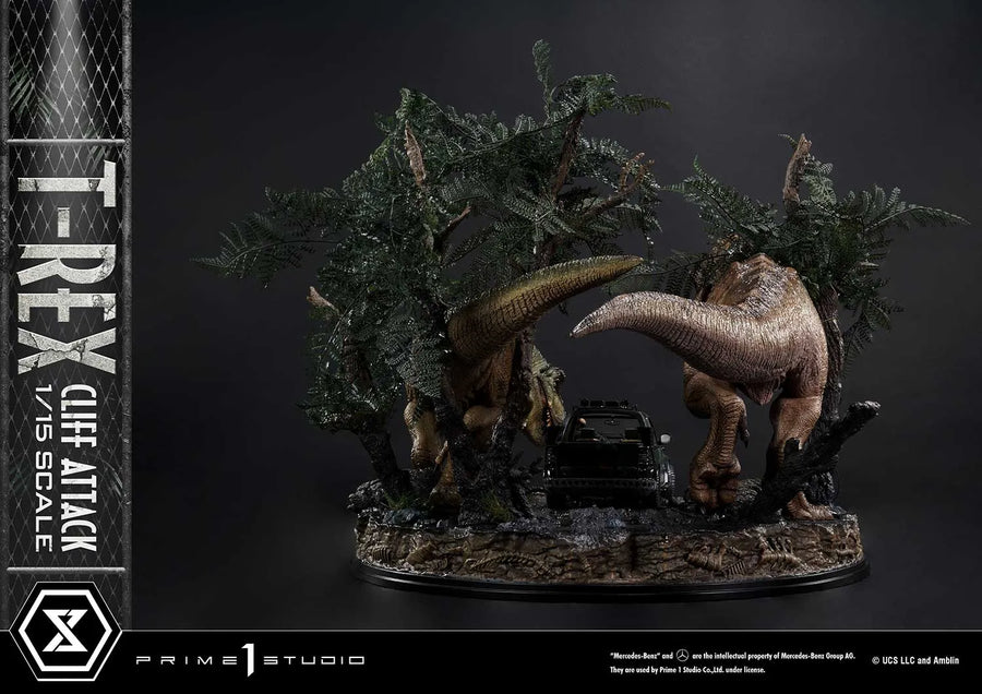T-Rex Cliff Attack (2nd Shipping) The Lost World: Jurassic Park (Film) – Prime1Studio – ActionFigure Brasil