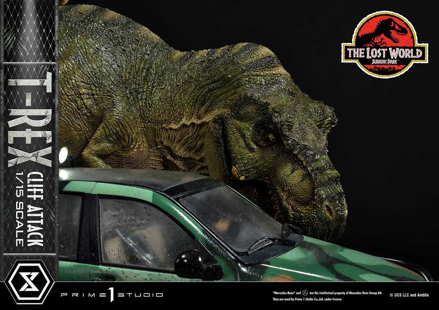 T-Rex Cliff Attack (2nd Shipping) The Lost World: Jurassic Park (Film) – Prime1Studio – ActionFigure Brasil