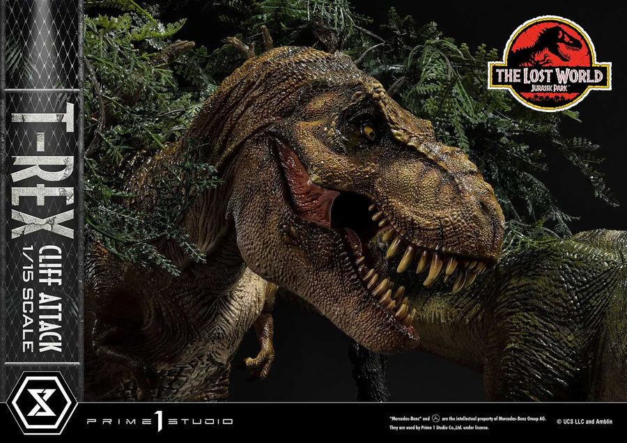 T-Rex Cliff Attack (2nd Shipping) The Lost World: Jurassic Park (Film) – Prime1Studio – ActionFigure Brasil