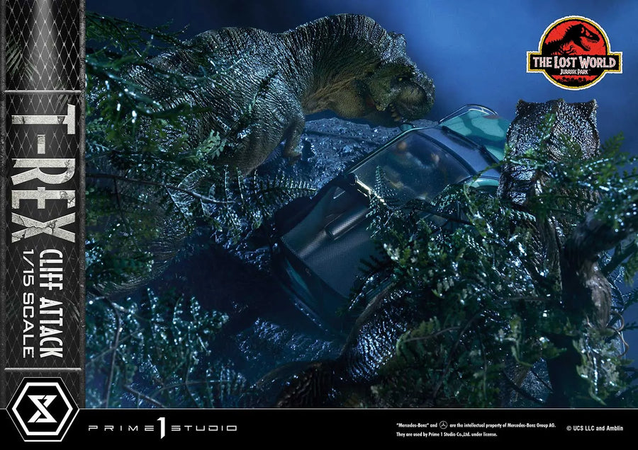 T-Rex Cliff Attack (2nd Shipping) The Lost World: Jurassic Park (Film) – Prime1Studio – ActionFigure Brasil