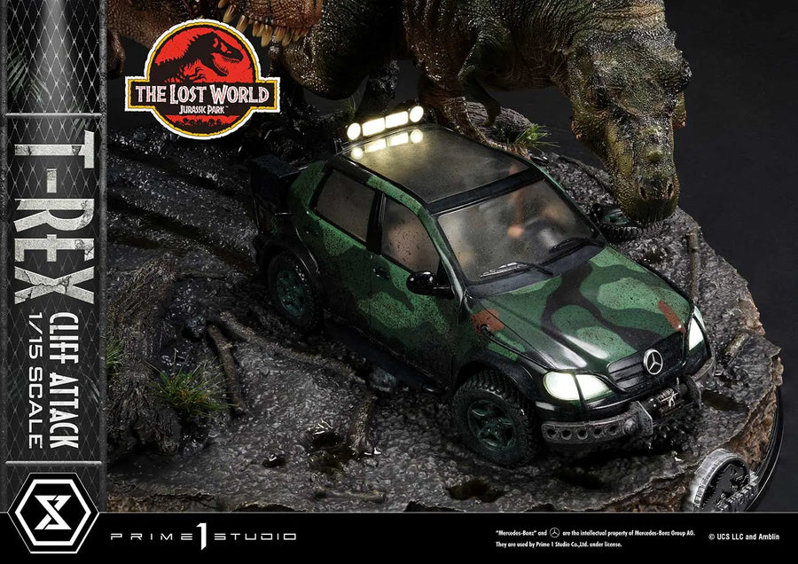 T-Rex Cliff Attack (2nd Shipping) The Lost World: Jurassic Park (Film) – Prime1Studio – ActionFigure Brasil
