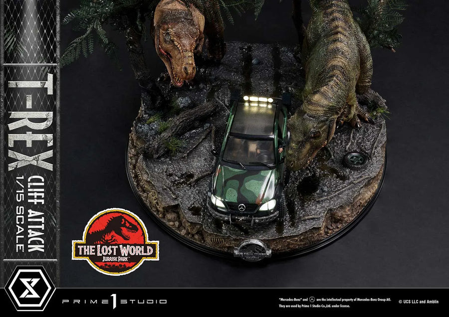 T-Rex Cliff Attack (2nd Shipping) The Lost World: Jurassic Park (Film) – Prime1Studio – ActionFigure Brasil