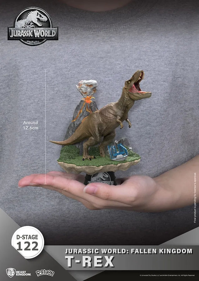 T-Rex D-Stage – Beast Kingdom – ActionFigure Brasil