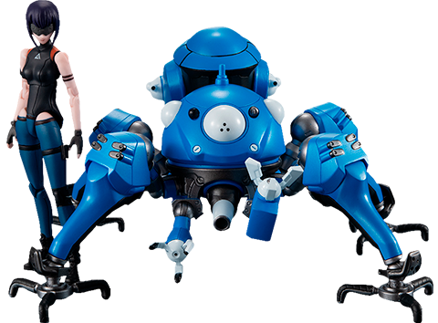 Tachikoma and Motoko Kusanagi – MegaHouse – ActionFigure Brasil
