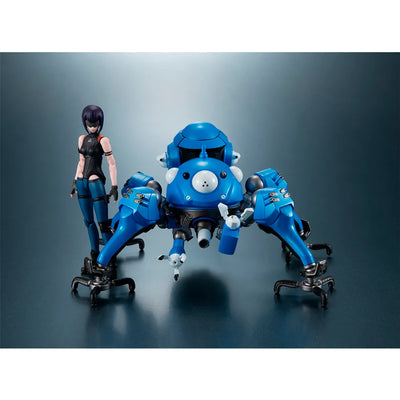 Tachikoma and Motoko Kusanagi – MegaHouse – ActionFigure Brasil — com base expositora