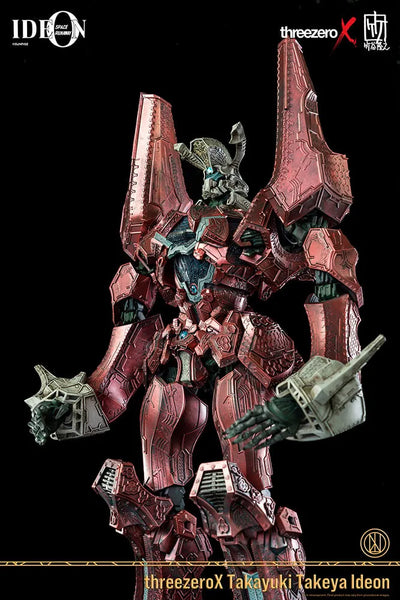 Takayuki Takeya Ideon – Threezero – ActionFigure Brasil — com base expositora