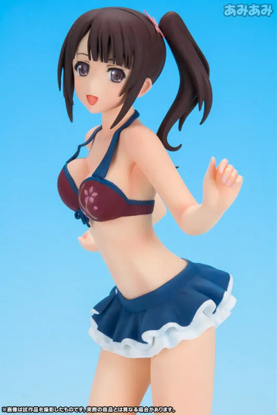 Tari Tari - Okita Sawa - Beach Queens - 1/10 - Swimsuit ver. (Wave)ㅤ – Wave – ActionFigureBrasil — ângulo diferente