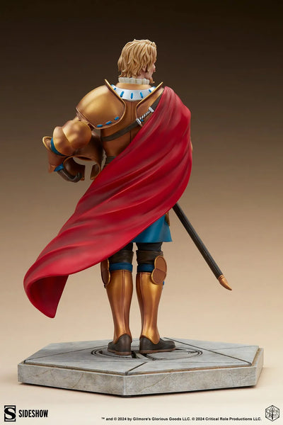 Taryon Darrington - Vox Machina - LIMITED EDITION – Sideshow Collectibles – ActionFigure Brasil — com base expositora