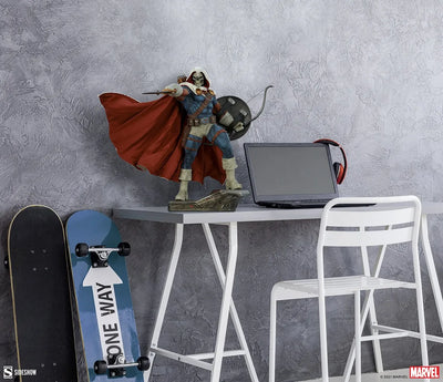 Taskmaster - LIMITED EDITION: 1500 – Sideshow Collectibles – ActionFigure Brasil — com base expositora