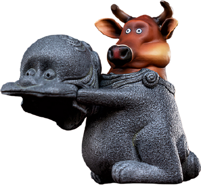 Teasie Beastie – Mr. Moo – Manas SUM – ActionFigure Brasil — close