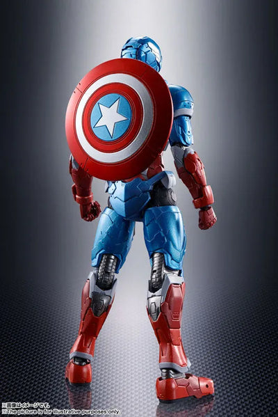 Tech-on Avengers - Captain America - S.H.Figuarts - (Tech-on Avengers) (Bandai Spirits)ㅤ – Bandai Spirits – ActionFigureBrasil — acessórios