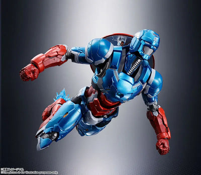 Tech-on Avengers - Captain America - S.H.Figuarts - (Tech-on Avengers) (Bandai Spirits)ㅤ – Bandai Spirits – ActionFigureBrasil — detalhe do produto