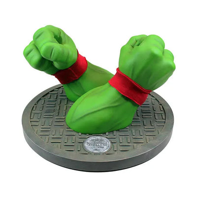 Teenage Mutant Ninja Turtles 1/1 Prop Replica Raffaello Saiㅤ – Gantaku – ActionFigureBrasil — ângulo diferente