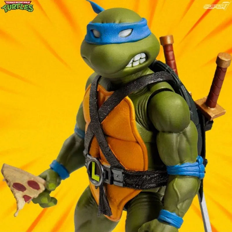 Teenage Mutant Ninja Turtles Leonardo Ultimate Action Figureㅤ – Super 7 – ActionFigure Brasil
