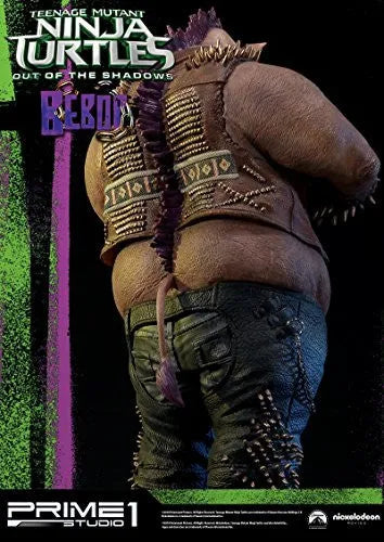 Teenage Mutant Ninja Turtles: Out of the Shadows - Bebop - Premium Masterline PMTMNT-01 - 1/4 (Prime 1 Studio)ㅤ – Prime 1 Studio – ActionFigureBrasil — ambientada