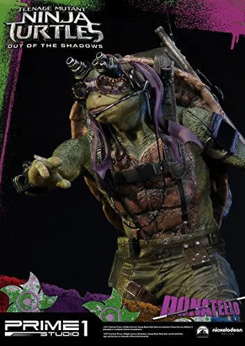 Teenage Mutant Ninja Turtles: Out of the Shadows - Donatello - Premium Masterline PMTMNT-05 - 1/4 (Prime 1 Studio)ㅤ – Prime 1 Studio – ActionFigureBrasil — iluminação de estúdio