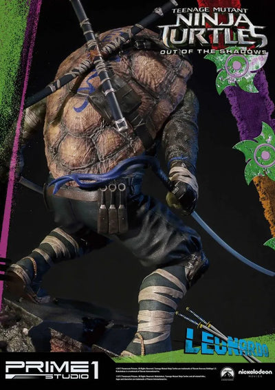 Teenage Mutant Ninja Turtles: Out of the Shadows - Leonardo - Premium Masterline PMTMNT-04 - 1/4 (Prime 1 Studio)ㅤ – Prime 1 Studio – ActionFigure Brasil — iluminação de estúdio
