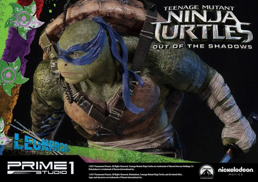 Teenage Mutant Ninja Turtles: Out of the Shadows - Leonardo - Premium Masterline PMTMNT-04 - 1/4 (Prime 1 Studio)ㅤ – Prime 1 Studio – ActionFigure Brasil