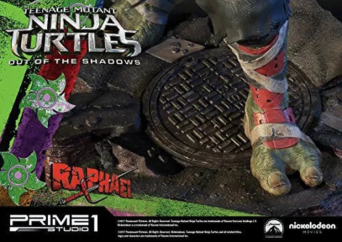 Teenage Mutant Ninja Turtles: Out of the Shadows - Raphael - Museum Masterline Series PMTMNT-03 - 1/4 (Prime 1 Studio)ㅤ – Prime 1 Studio – ActionFigure Brasil