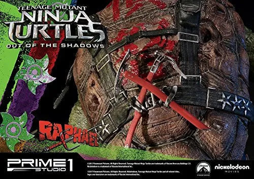 Teenage Mutant Ninja Turtles: Out of the Shadows - Raphael - Museum Masterline Series PMTMNT-03 - 1/4 (Prime 1 Studio)ㅤ – Prime 1 Studio – ActionFigure Brasil
