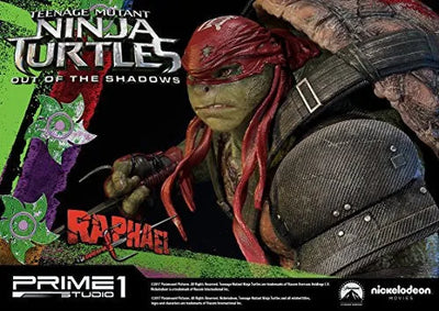Teenage Mutant Ninja Turtles: Out of the Shadows - Raphael - Museum Masterline Series PMTMNT-03 - 1/4 (Prime 1 Studio)ㅤ – Prime 1 Studio – ActionFigureBrasil — embalagem