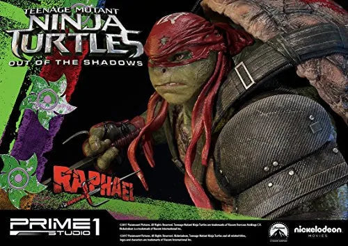 Teenage Mutant Ninja Turtles: Out of the Shadows - Raphael - Museum Masterline Series PMTMNT-03 - 1/4 (Prime 1 Studio)ㅤ – Prime 1 Studio – ActionFigure Brasil